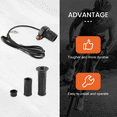 thumbnail image 4 of 2X Electric Bike Throttle Accelerator for Electric Bicycle/E-Bike/Mountain Bike Throttle Speed Control Handle,36V, 4 of 7