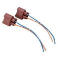 thumbnail image 2 of Fog Light Connector, Easy To Use Headlight Socket Wide Application Practical  Corrosion Resistant  for Boats for Cars for Industrial Equipment, 2 of 7