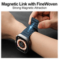 thumbnail image 3 of FineWoven Magnetic Loop for Apple Watch Band Ultra 2 44mm 45mm 49mm 41mm 46mm 42mm 40 Bracelet for iWAtch Series 10 9 8 se 7 6 Strap (orange,38mm 40mm 41mm), 3 of 7