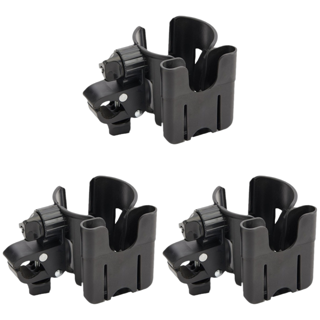 Portavasos para Cochecito 2 en 1 Con Soporte Universal Carrito Golf Y Bicicleta