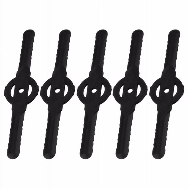 SDNall Plastic Long Trim. Mower Blade Gardening Tool Accessory 5pcs