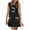 Black, variant on Summer Dresses for Women 2025, Women's Summer Sleeveless Mini Dress Casual Bow Crewneck Loose Knit Tank Dresses With Pockets(Green,L)