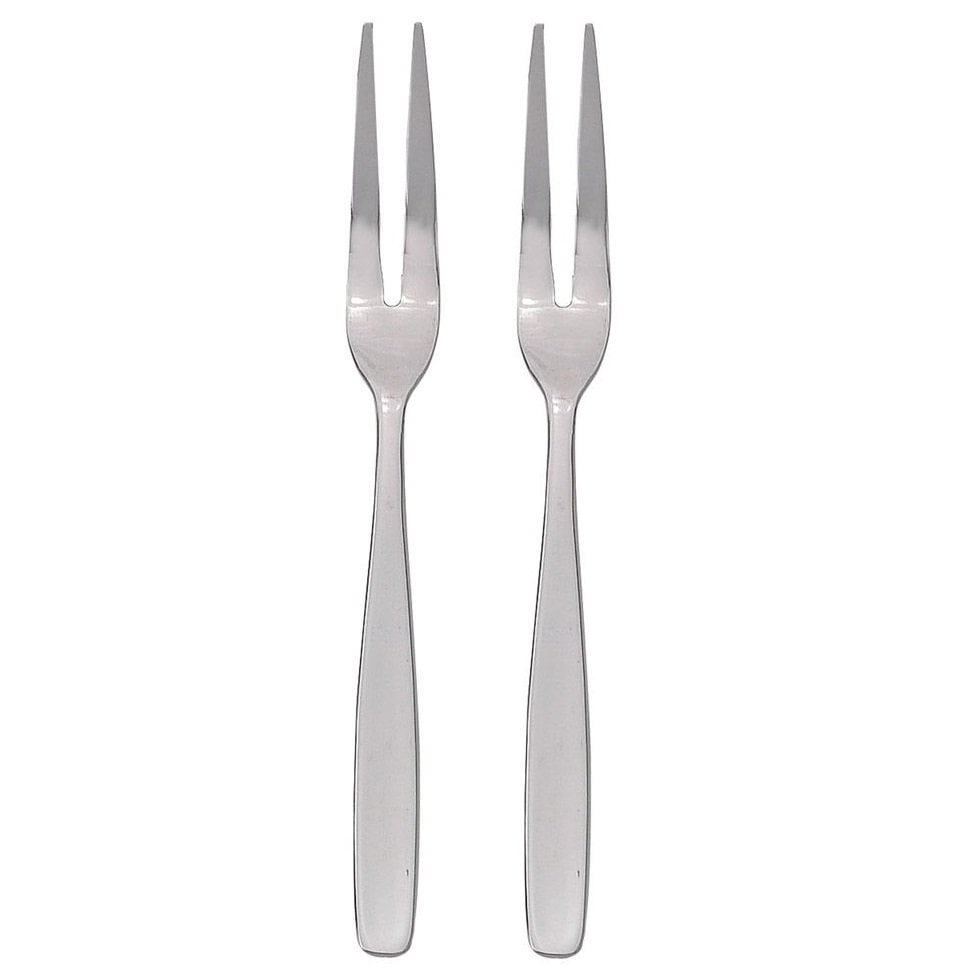 HIC 6Inch Stainless Steel Escargot and Seafood Appetizer Cocktail Fork