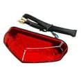 thumbnail image 1 of MYG Universal Motorcycle Red 12led Motorbike Headlight Taillight Rear Stop Light, 1 of 7