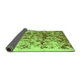 thumbnail image 2 of Ahgly Company Indoor Square Abstract Green Modern Area Rugs, 8' Square, 2 of 4
