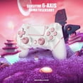 thumbnail image 3 of AceGamer Pack de 2 controles inalámbricos para PS4 con agarre y USB-C, 3 of 8