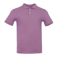 thumbnail image 1 of Playera Polo George para Hombre, Manga Corta Lisa Morada Talla CH, 1 of 4