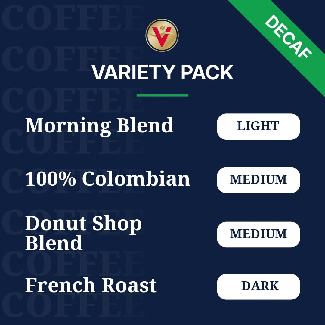 Victor Allen's Coffee Decaf Coffee Favorites Variety Pack, 54 Count, Single Serve Coffee Pods for Keurig K-Cup Brewers
