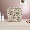 thumbnail image 5 of Unique Bargains 1 Pc Lady Portable Square Lipstick Bag for Vacation Beige Red Polyester, 5 of 6