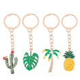 thumbnail image 1 of 4pcs Stylish Pineapple Design Key Chains Unique Hanging Pendants Hangings, 1 of 4