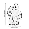 thumbnail image 6 of Stijggn Halloween Area Rugs Halloween Rugs Home Decor Low-Profile Cute Ghost Kitchen Rugs for Floor for Bathroom, Front Door, Bedroom, Kitchen, 6 of 6
