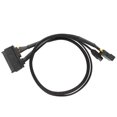 thumbnail image 4 of Cable de alimentación de datos de 7 + 15 pines m / f Cable sata30 Cable de extensión de alimentación de datos de 7 + 15 pines de 4 pines macho a hembra 30 para transmisión de ANGGREK Otros, 4 of 8