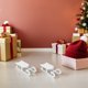 thumbnail image 4 of 3 figuras de trineo de madera para Navidad: mini adornos navideños para mesa, decoración navideña del hogar - Adorno colgante para árbol de Navidad DIY, 4 of 8