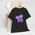 thumbnail image 1 of Two Capybaras Unisex T-shirt - Black - M, 1 of 2
