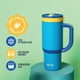 thumbnail image 3 of Vaso Ello Oasis de acero inoxidable a prueba de fugas, 414 ml, azul, 3 of 7