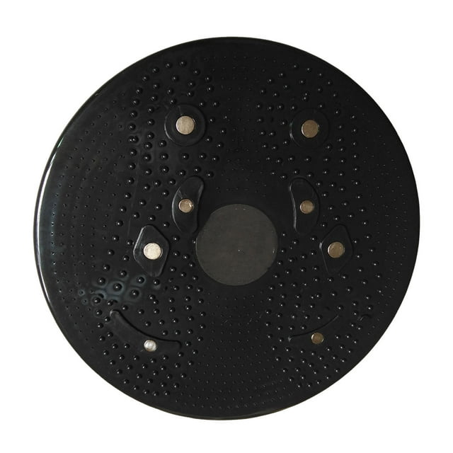 Greeniant Disco giratorio de cintura para mujeres en el hogar, entrenamiento de Fitness, placa de ejercicio Abdominal, entrenador de práctica de Accesorios para máquinas de ejercicios Negro
