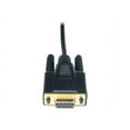 thumbnail image 4 of Tripp Lite 6ft Null Modem Serial DB9 RS232 Cable Adapter Gold F/F, 4 of 8