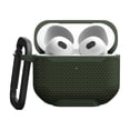 thumbnail image 3 of UAG AirPods Case (3rd Generation 2021) Metropolis Ballistic ARMR Olive Drab - Rugged Protective Case Cover Compatible with MagSafe Charging with Keychain Carabiner, 3 of 9