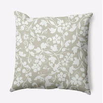 20" x 20" Simply Daisy Evelyn Polyester Indoor/Outdoor Pillow, Doe Qty 1