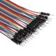 thumbnail image 3 of 120pcs Multicolor Wire 40pin Kit de Cables de Puente de Tablero de Pruebas, 3 of 9