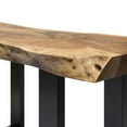 thumbnail image 7 of Alaterre Furniture Alpine Natural Live Edge Wood Media Console Table, 7 of 7