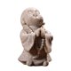 thumbnail image 2 of Fiudx Buda de Arenisca de Arena Blanca, Maitreya Sonriente, Artesanía de Resina, Decoración Relajante para Oficina, Figura para Aliviar El Estrés, Regalo Espiritual para La Familia, para Escritorio o, 2 of 7