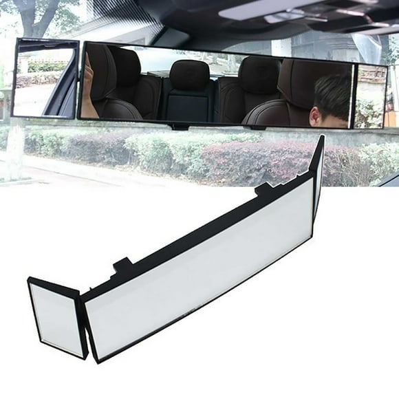 Rear View Convex Mirror Car Three Folds Curved Rear View Mirror Wide Angle Rear View Convex Mirror