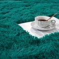 thumbnail image 6 of Softlife Super Soft Rug For Living Room Fluffy Rugs For Dorm Room Cute Plush carpet For Bedroom,6' x 9',Dark Green, 6 of 7
