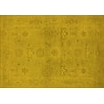 thumbnail image 1 of Ahgly Company Indoor Rectangle Oriental Yellow Traditional Area Rugs, 6' x 9', 1 of 4