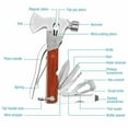 thumbnail image 3 of Multitool Camping Hammer Axe Hiking Emergency Survival Multitool 14 in 1 with Folding Mini Knife Saw Screwdrivers Hatchet Plier Gift for Men Dad Husband, 3 of 5