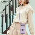 thumbnail image 5 of Nalacover Crossbody Wallet Case for Google Pixel 6A, [6 Card Slots] Leather Purse Phone Case Luxury Buckle Closure Card Holder Shoulder Strap Handbag Case Women for Google Pixel 6A, Purple, 5 of 11
