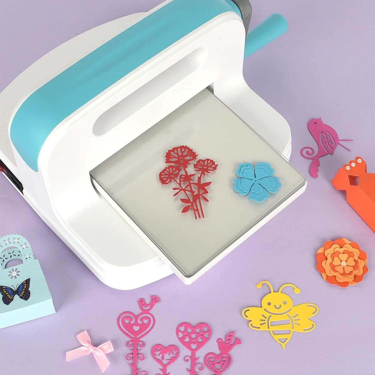 Ouginx A5 Size Manual Die Cutting Embossing Machine DIY Handmake Tools 6 Inch Opening for Scrapbooking Art Craft Card Making