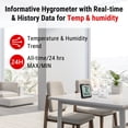 thumbnail image 5 of TempPro TP60SW Digital Hygrometer Indoor Outdoor Thermometer Wireless Temperature and Humidity Gauge Monitor Room Thermometer (Formerly ThermoPro), 5 of 8