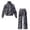 Autumn Leaf Forest, variant on Camouflage Hunting Deer Womens Lounge Set Sweat Suits, Fall Loungewear Sets, Mockneck Drawstring Sweatshirts, Wide Leg Sweatpants Fleece Warm, Loose Oversized with Pockets for Daily Wear