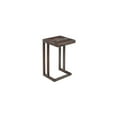 thumbnail image 3 of Porter Designs Fall River Solid Sheesham Wood C Table in Gray (Set of 2), 3 of 6