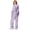 Light Purple #14, variant on Womens Two Piece Sets Outfits Bow Fleece Fall Sweatpants and Hoodie Relaxed Fit Pullover Outings Sweatsuit, S