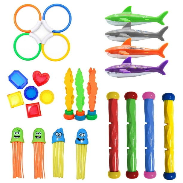 Fridja Swimming Pool Diving Toys For Kids Sinking Toys Set Underwater