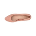 thumbnail image 4 of EVOLVE Womens Pink Cushioned Comfort Robin Almond Toe Block Heel Slip On Leather Pumps Shoes 9 M, 4 of 4