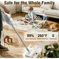 thumbnail image 2 of Steam Mop,13-in-1 Steam Cleaners for Home with 500ML Water Tank&23FT Power Cord ,Detachable Steam Mops for Floor Cleaning MultiPurpose Steamer for Tile and Hardwood Furniture with 13 Accessories, 2 of 8