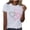 White, variant on Staron Women's Casual Printed Short Sleeve Round Neck T-Shirt Funny Graphic Tee Loose Comfy Festival Top, Black 3XL