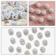 thumbnail image 3 of unbranded 150Ud Decorativas De Arcilla Polimérica Plateadas Para Artesanía Y Elaboración De Collares, 3 of 8