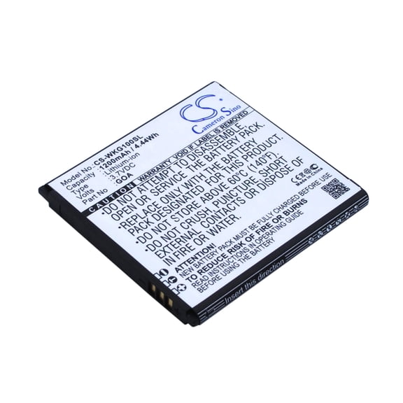 1200mAh 2502 GOA Battery for Wiko 9662 Tramonto Sunny GOA