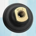thumbnail image 3 of 4" Rubber Semi Rigid Backer Pad M14 Thread for Diamond Polishing Pads, 3 of 6