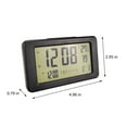thumbnail image 3 of Latrodar Smart Night Digital Alarm Clock Long-Lasting ted Desk Small Clock Black Home Essentials, 3 of 5