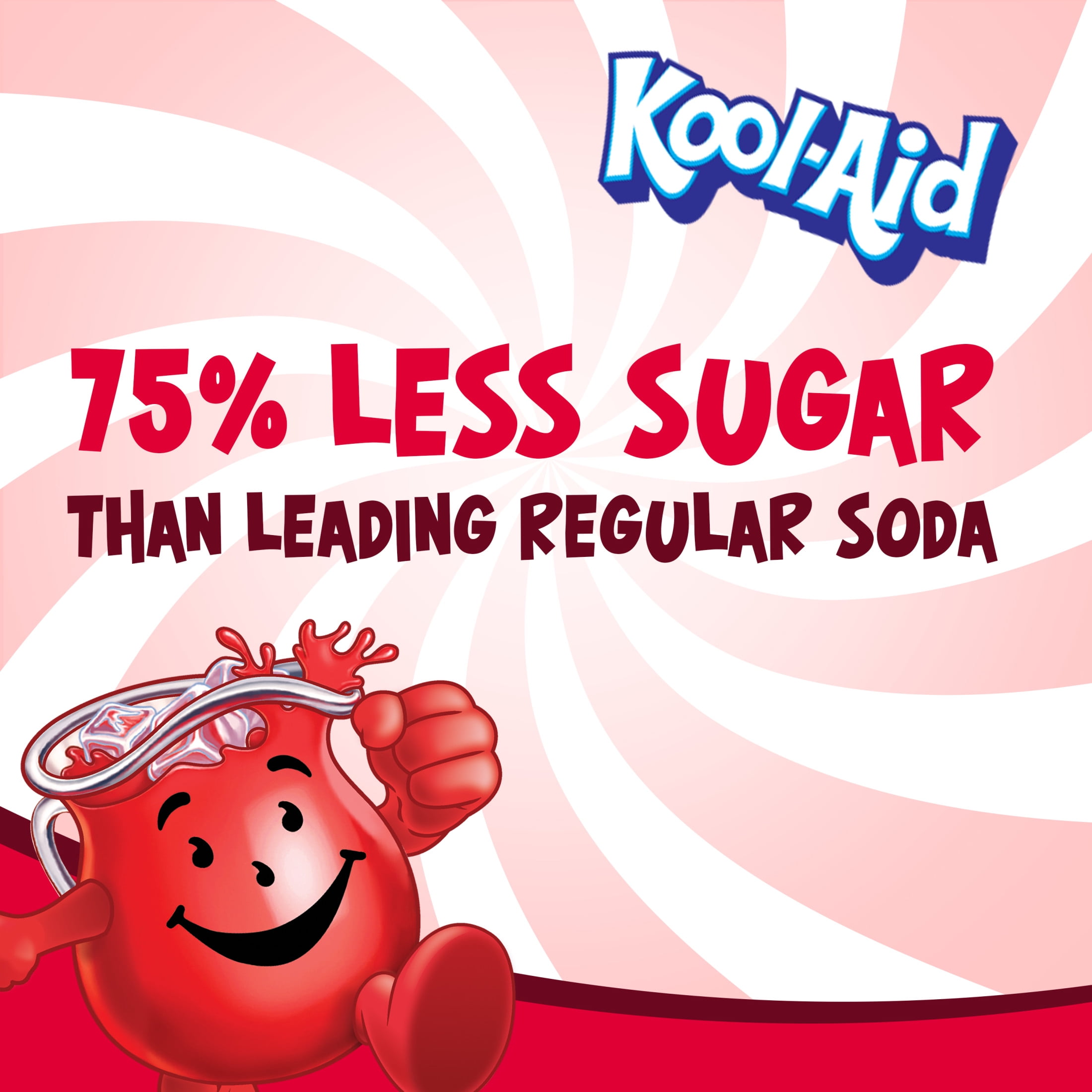 (4 pack) Kool-Aid Bursts Soft Drink, 6 Bottles, for School Lunches and On-the-Go Hydration, artificial flavor Cherry, Caffeine Free, 6.75 oz