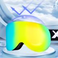 thumbnail image 1 of Gafas magnéticas para deportes de nieve, gafas protectoras antivaho de doble capa para invierno, 1 of 6