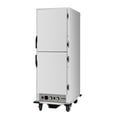thumbnail image 4 of 33 in. Commercial Insulated Heated Holding/Proofing  Cabinet with 36-Pan Capacity and Solid Dutch Doors in Silver (KM-CHP36-SIDD), 4 of 15