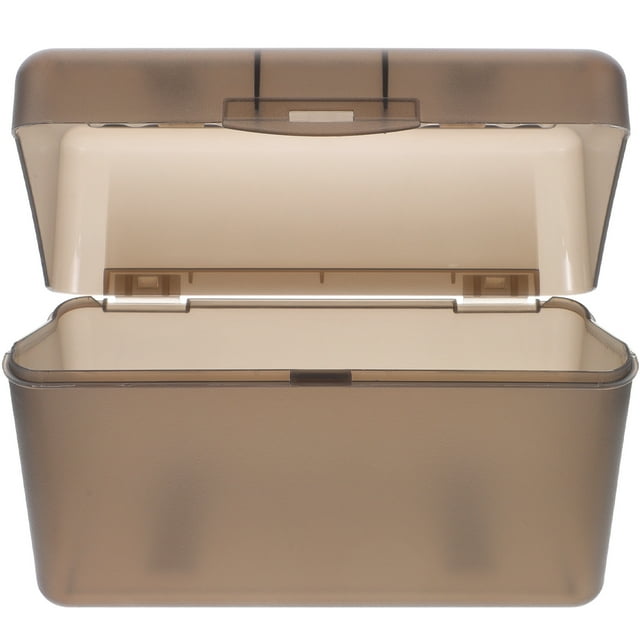 Porte-cartes de Bureau Boîte Organisatrice de Cartes Porte-Cartes en Plastique Boîte de Cartes de Visite