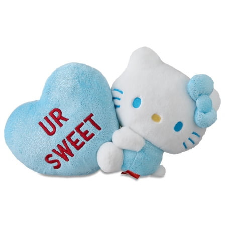 8" Hello Kitty ® Sweethearts Blue Plush Heart