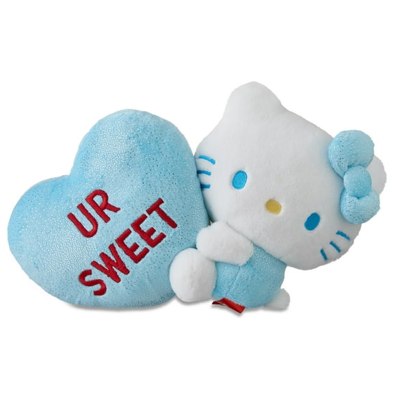 8" Hello Kitty ® Sweethearts Blue Plush Heart